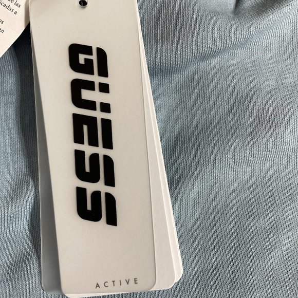 Guess Active Diane Side Logo Short Size Small 100% Cotton NWT - Picture 6 of 12